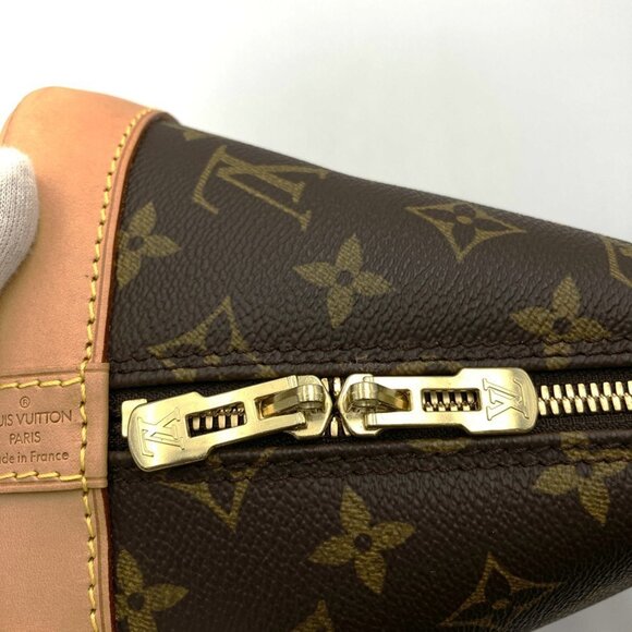 LOUIS VUITTON Brown Monogram Canvas Alma Bag - Picture 11 of 11